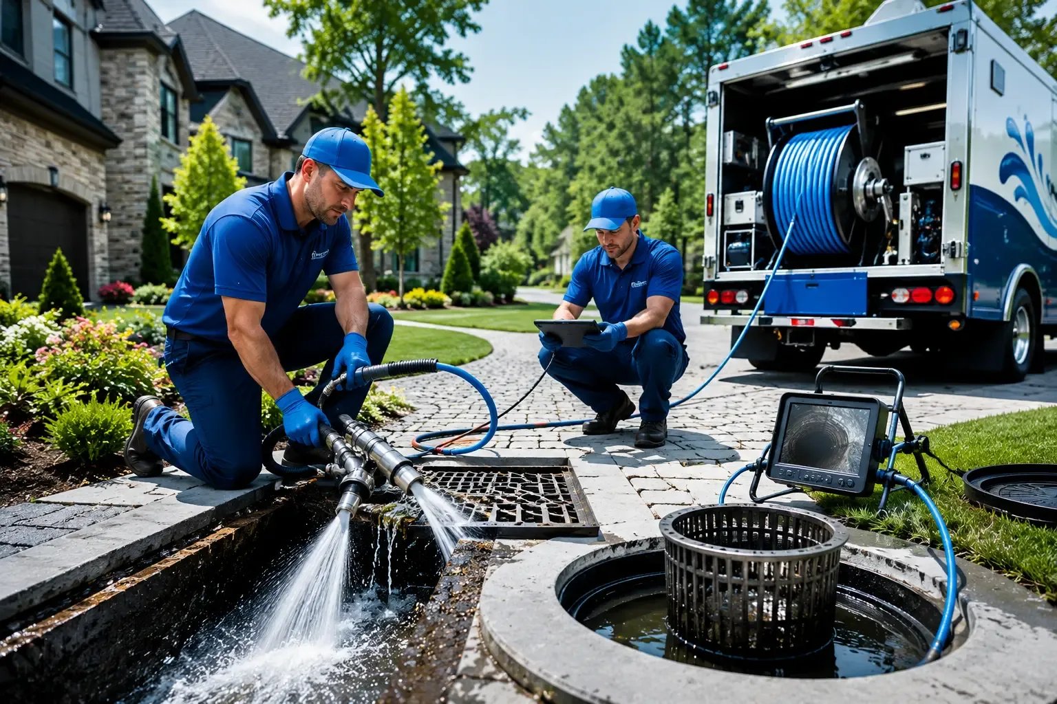Local outdoor drain cleaning professionals in Washington, TX